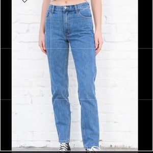 Carly light wash jeans Brandy Melville